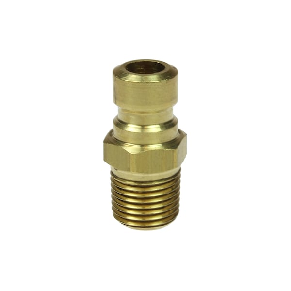3/8" Moldflow Connector Valved 3/8" MPT